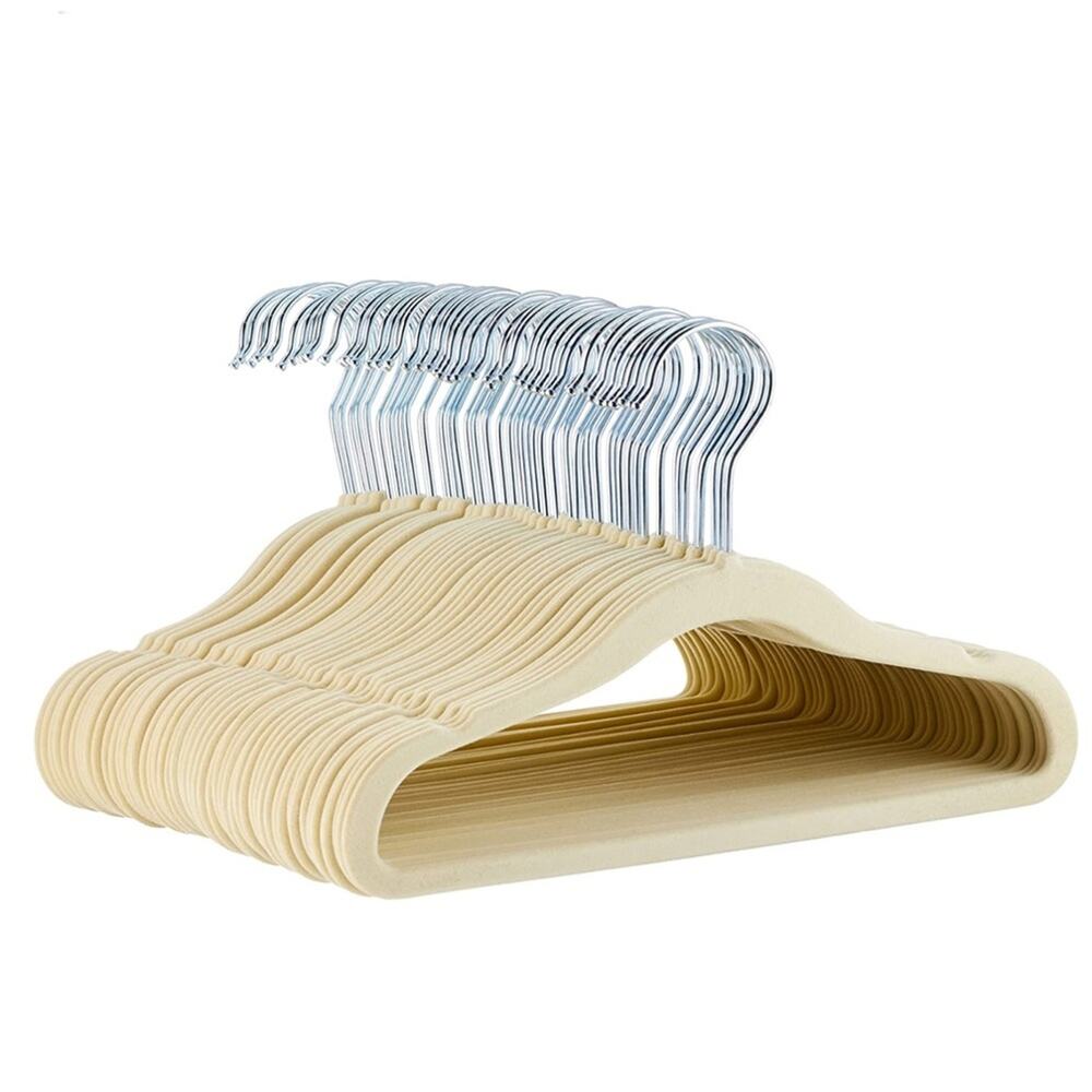Kids Slim, Velvet, Non-Slip Suit Clothes Hangers